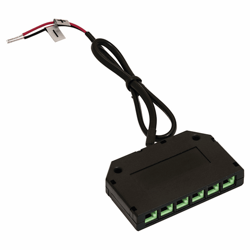 Hafele Distribution Block, with 6 ports, 24 V, Item# 833.05.797, 83305797, 833-05-797