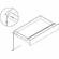 Hafele Switch, with In-Line Lead Cable, For Interior Cabinet Lighting, In-line reed switch - Monochrome, 24 V, Item# 833.05.855, 83305855, 833-05-855