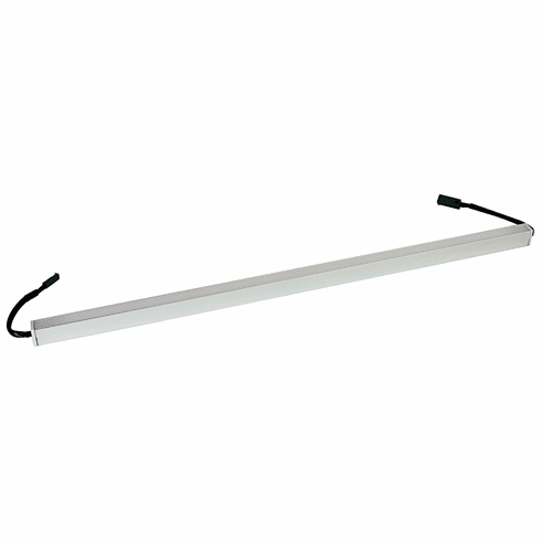 Hafele Surface Mounted Light Bars, With Linkable Cable, 24 V, Profile 2103 with Loox LED 3045, 12" Length; 3000K warm white, Item# 833.70.887, 83370887, 833-70-887