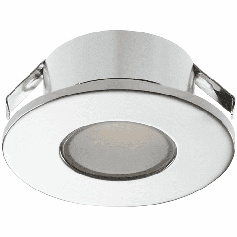 Hafele Recess/surface mounted downlight, Häfele Loox5 LED 2022 12 V aluminum, Warm white 3000 K, silver colored anodized, energy efficiency class: A+, Warm white 3000 k, anodized silver, Item# 833.72.087, 83372087, 833-72-087