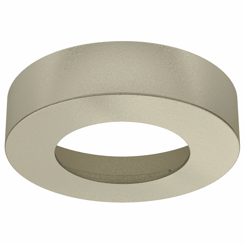 Hafele Surface Mounted Housing Trim Ring, for Loox LED 2025/2026, 2091/3091, 2092/3092, Round, Matt nickel, Item# 833.72.162, 83372162, 833-72-162