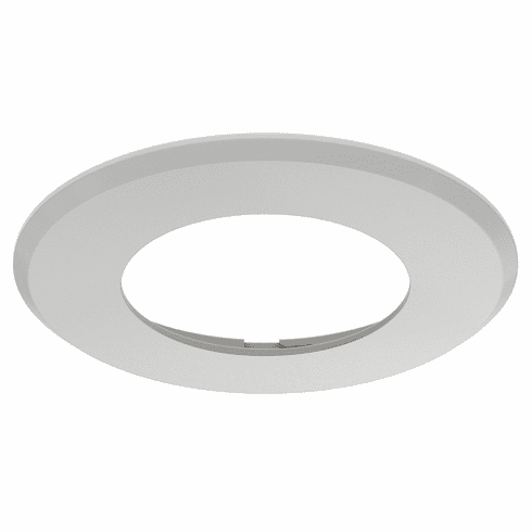 Hafele Recess Mounted Housing Trim Ring, for Loox LED 2025/2026, round, White, Item# 833.72.171, 83372171, 833-72-171