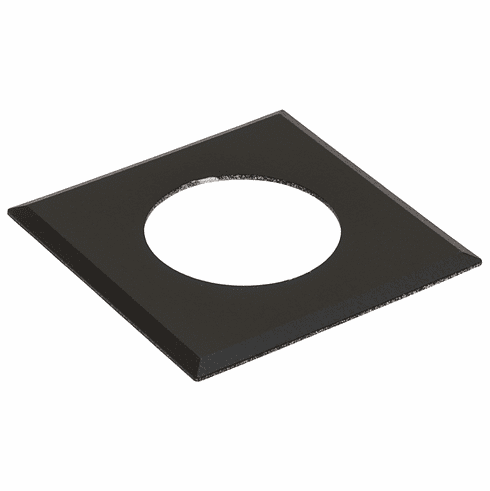Hafele Recess Mounted Housing Trim Ring, for Loox LED 2025/2026, square, black, Item# 833.72.172, 83372172, 833-72-172