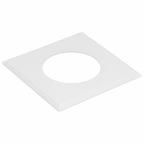 Hafele Recess Mounted Housing Trim Ring, for Loox LED 2025/2026, square, white, Item# 833.72.175, 83372175, 833-72-175