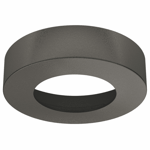 Hafele Surface Mounted Housing Trim Ring, for Loox LED 2025/2026, 2091/3091, 2092/3092, Round, Anthracite, Item# 833.72.193, 83372193, 833-72-193
