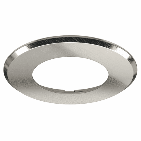 Hafele Recess Mounted Housing Trim Ring, for Loox LED 2025/2026, round, Stainless steel colored, Item# 833.72.382, 83372382, 833-72-382