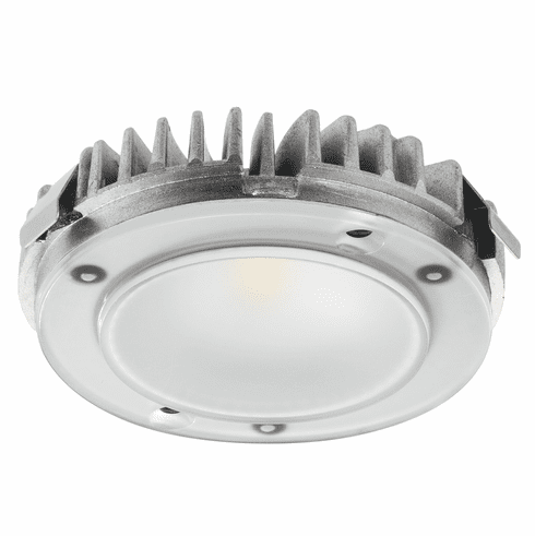 Hafele Recess/Surface Mounted Light, Modular, 2-wire multi-white, LOOX5 LED 3086, Aluminum, 24V, Drill hole 58mm (2 5/16"), Light color: Warm white 2700K to cool white 5000K, Item# 833.72.451, 83372451, 833-72-451
