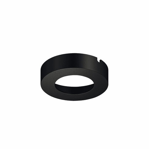 Hafele Housing for undermounted light, Suitable for: Loox5 light module with drill hole Ø 58 mm, Round, Black, Item# 833.72.513, 83372513, 833-72-513