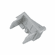 Hafele End Cap, for Aluminum Profile, for LED 2013/2015/2029/2037/3015/3028, Plastic, Silver colored, Item# 833.72.857, 83372857, 833-72-857