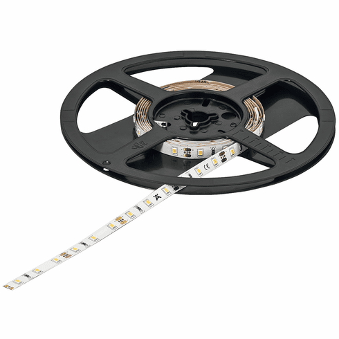 Hafele Flexible Strip Light, Häfele Loox5 LED 2062, 12 V, monochrome, (5/16") 8 mm, 60 LEDs/m, 4.8 W/m, Warm white 2700 K, (1968 1/2") 50 m available length, Item# 833.74.340, 83374340, 833-74-340