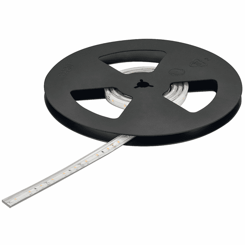 Hafele LED strip light with silicone sleeve, Häfele Loox5 LED 2063, 12 V, monochrome, (5/16") 8 mm, 60 LEDs/ m, 4.8W/ m, Cool white 5000 K, (196 7/8") 5 m available length, Item# 833.74.347, 83374347, 833-74-347
