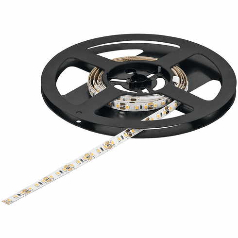 Hafele Flexible Strip Light, Häfele Loox5 LED 2068, 12 V, monochrome, (5/16") 8 mm, 120 LEDs/m, 9.6 W/m, Warm white 3000 K, (1968 1/2") 50 m available length, Item# 833.74.367, 83374367, 833-74-367