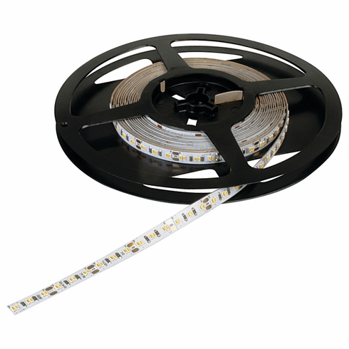 Hafele LED strip light, Häfele Loox5 LED 2075, 12 V, Tunable White, 2-wire, (5/16") 8 mm, 2 x 120 LEDs/m, 4.8 W/m, 50 m, Item# 833.74.437, 83374437, 833-74-437