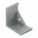 Hafele Bracket/Holder, for Häfele Loox profile 2195, Silver colored finish, Item# 833.74.825, 83374825, 833-74-825