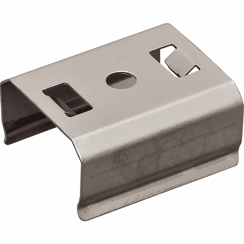 Hafele Retaining Clip, for Häfele Loox 2190-2192, Stainless steel, Stainless steel, silver colored, Item# 833.74.832, 83374832, 833-74-832