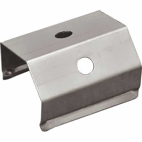 Hafele Retaining Clip, for Häfele Loox 2190-2192, Stainless steel, silver colored, 40°, Item# 833.74.833, 83374833, 833-74-833