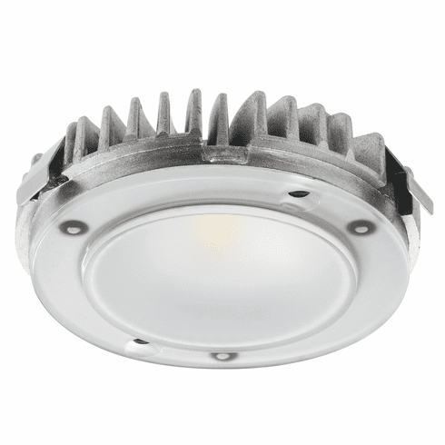Hafele Recess/surface mounted downlight, Modular, monochrome, Hfele Loox5 LED 3092, aluminum, 24 V, Drill hole ?: 58 mm (2 5/16"), Warm white 2700 K, Item# 833.75.174, 83375174, 833-75-174