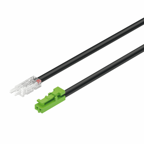Hafele Adapter lead, For LED Strip Lights With Loox5 Clip, Also for constant current strip lights, Length: (78 3/4") 2000 mm, Item# 833.75.732, 83375732, 833-75-732