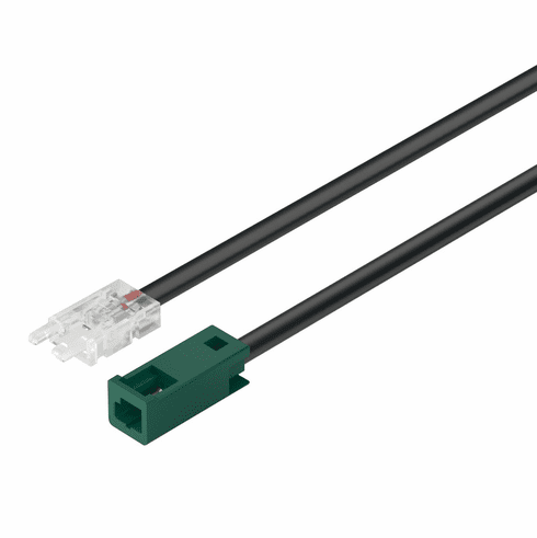 Hafele Extension lead, Hfele Loox5 from LED-Band monochrome 8 mm 12 V, AWG 18, Clip width 10 mm, Length: 100 mm, Item# 833.75.748, 83375748, 833-75-748