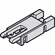Hafele Clip connector, For Hfele Loox5 Led Strip Light 8 Mm Cob 2-Pin (Monochrome Or Multi-White 2-Wire Technology), 5 A, Length: 100mm, 5 A, 18 AWG, Item# 833.75.767, 83375767, 833-75-767