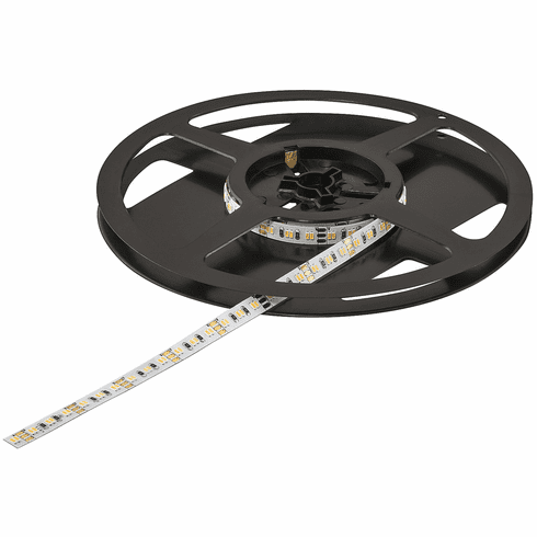 Hafele LED strip light with silicone sleeve, Häfele Loox5 LED 3046, 24 V, monochrome, (5/16") 8 mm, 120 LEDs/m, 9,6 W/m, Cool white 5000 K, (590 9/16") 15 m available length, Item# 833.76.349, 83376349, 833-76-349