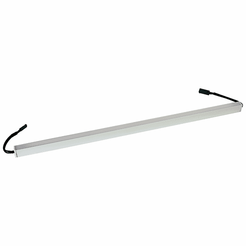 Hafele Surface Mounted Light Bars, With Linkable Cable, 24 V, Profile 2191 with Loox LED 3045, 30" Length; 3000K warm white, Item# 833.88.858, 83388858, 833-88-858