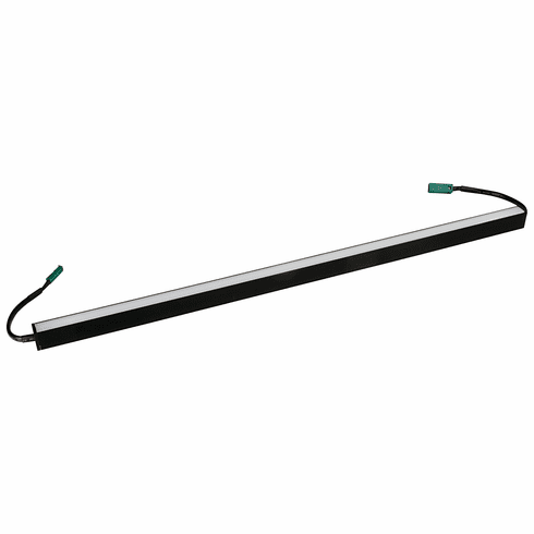 Hafele Surface Mounted Light Bars, With Linkable Cable, 24 V, Profile 2103 with Loox LED 3087, multi-white 2-wire, 78" length; black finish, Item# 833.88.935, 83388935, 833-88-935