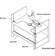 Hafele Power outlet box, for Wireless Adjustable Shelf Light System, Item# 833.88.986, 83388986, 833-88-986