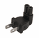 Hafele 90 Adapter Plug for Driver, Loox LED, With 90 2-prong US plug, black plastic, Item# 833.89.018, 83389018, 833-89-018
