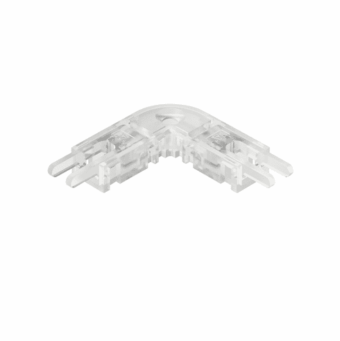 Hafele Corner connector, Hfele Loox5 for LED strip light monochrome 5 mm (3/16"), 90 rigid, L x W: (13/16 x 13/16") 21 x 21 mm, 3.5 A, Item# 833.89.190, 83389190, 833-89-190