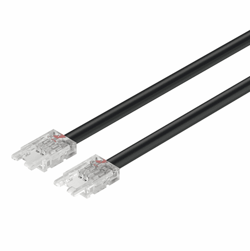 Hafele Interconnecting lead, for Hfele Loox5 LED strip light 10 mm, 4-pin (RGB), Clip width 12 mm, Length: 2000 mm (78 3/4"), 3.5 A, 20 AWG, Item# 833.89.202, 83389202, 833-89-202