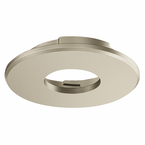 Hafele Recess Mount Trim Ring, Round, for Hfele Loox5 LED 2090/3090, Matt nickel, Item# 833.89.223, 83389223, 833-89-223
