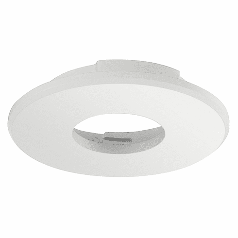 Hafele Recess Mount Trim Ring, Round, for Hfele Loox5 LED 2090/3090, White, Item# 833.89.224, 83389224, 833-89-224