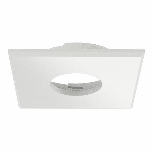 Hafele Recess Mount Trim Ring, Square, For Hfele Loox5 LED 2090/3090, White, Item# 833.89.231, 83389231, 833-89-231