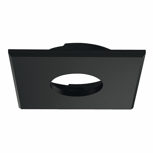 Hafele Recess Mount Trim Ring, Square, For Hfele Loox5 LED 2090/3090, Black, Item# 833.89.232, 83389232, 833-89-232