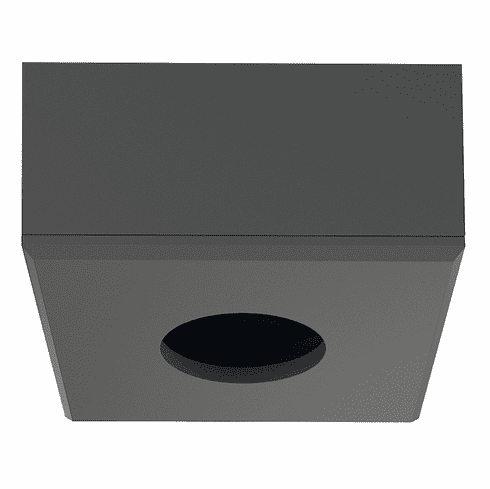 Hafele Surface Mounted Housing Trim Ring, For Hfele Loox5 LED 2090/3090, Anthracite, Item# 833.89.247, 83389247, 833-89-247
