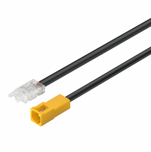 Hafele Extension lead, Hfele Loox5 for LED strip light, multi-white, 8 mm, 12 V, AWG 20, Hfele Loox5 for LED strip light, multi-white, 8mm, 12 V, AWG 20, Length: 100 mm, Item# 833.93.717, 83393717, 833-93-717