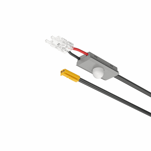 Hafele Motion detector, Loox5, Monochrome 8 mm (5/16") Strip Lights in Aluminum Profiles, Automatic on/off switching, Voltage 12V, max. connected wattage 60W, Item# 833.95.750, 83395750, 833-95-750