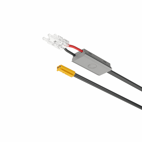 Hafele Dimmer, Loox5, Monochrome 8 mm (5/16") Strip Lights in Aluminum Profiles, Soft on/off switching with dimming, Voltage 12V, max. connected wattage 60W, Item# 833.95.751, 83395751, 833-95-751