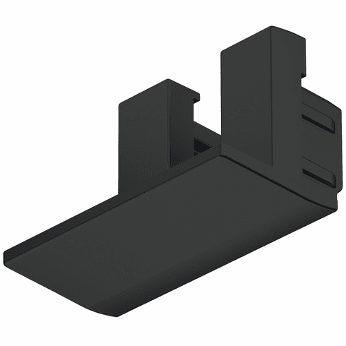 Hafele End cap, For Hfele Loox5 profile 1103, Plastic, Plastic, black, Item# 833.95.767, 83395767, 833-95-767