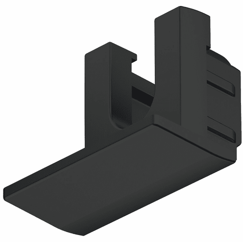 Hafele End cap, For Hfele Loox5 profile 1104, Plastic, Plastic, black, Item# 833.95.769, 83395769, 833-95-769