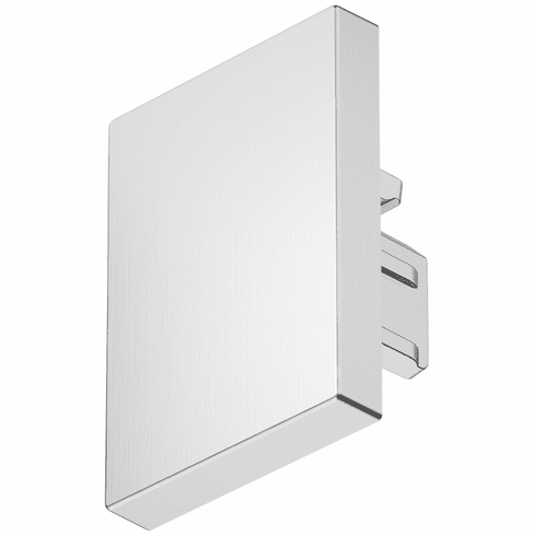 Hafele End cap, For Hfele Loox5 profile 2103, Plastic, Plastic, silver colored, Item# 833.95.780, 83395780, 833-95-780