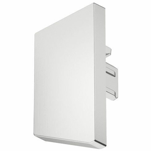 Hafele End Cap, For Hfele Loox5 profile 2104, Plastic, Plastic, silver colored, Item# 833.95.783, 83395783, 833-95-783