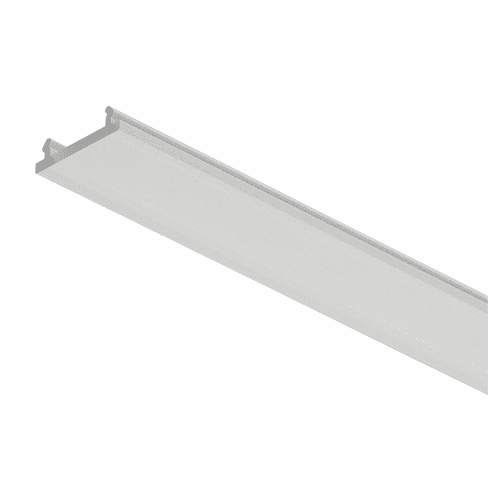 Hafele Diffuser, Hfele Loox5 for profiles 2101, width (1/2") 13 mm, Length: 2500 mm, white opal, Item# 833.95.806, 83395806, 833-95-806