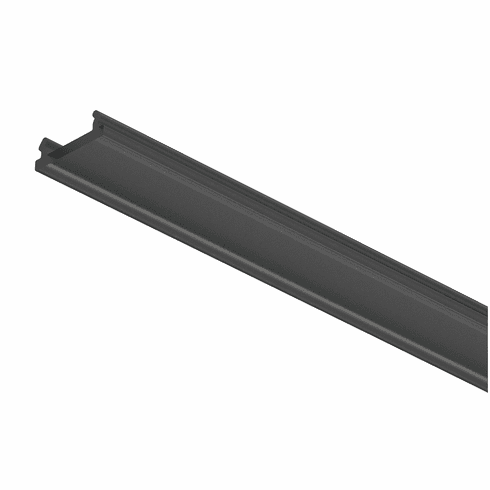 Hafele Diffuser, Hfele Loox5 for profiles 1103/1105/1106/2102/2103/2104, Width: (7/16") 11 mm, Length: 2500 mm, black, Item# 833.95.809, 83395809, 833-95-809