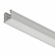 Hafele Profile for recess mounting, Hfele Loox5 profile 1101, for LED strip lights, plastic, Internal width 8 mm,, Length: 2337 mm (92"), white opal, Item# 833.95.898, 83395898, 833-95-898