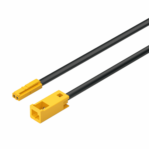Hafele Extension lead, Hfele Loox5 monochrome, 12 V, 18 AWG, for Loox5 monochrome lights and other 2-wire devices and distributors, Length: (7 7/8") 200 mm, Item# 833.95.911, 83395911, 833-95-911