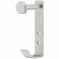 Hafele Wardrobe Hook, Stainless steel, with 2 hooks, 110 x 25 mm (H x W), Item# 842.34.010, 84234010, 842-34-010