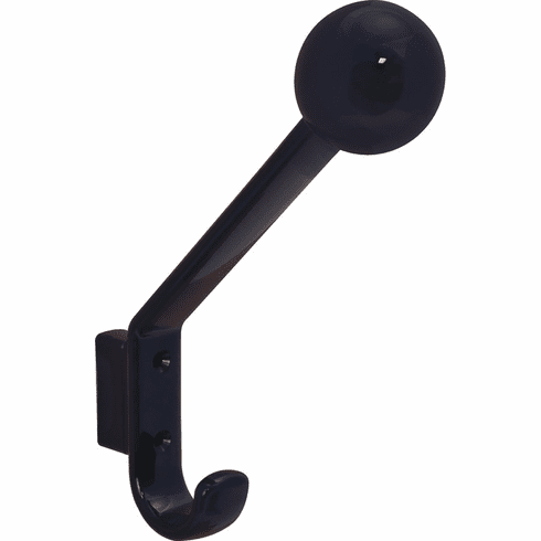 Hafele Coat & Hat Hook, HEWI, Polyamide, with 15 mm Spacer, Hat and coat hook, wide range of colors, Steel blue, Item# 842.56.250, 84256250, 842-56-250