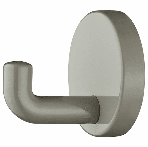Hafele Hook, Polyamide, Round Rose, HEWI, Depth: 30Â mm, glossy stone gray, Item# 842.61.195, 84261195, 842-61-195
